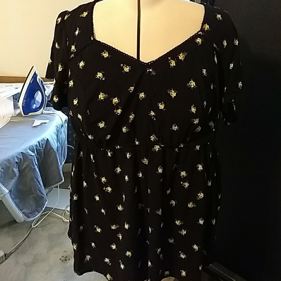 torrid Tops - Torrid Retro vintage pinup top babydoll